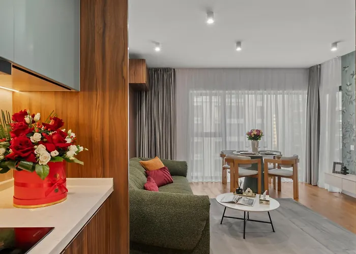 One Cotroceni Park 아파트 부쿠레슈티